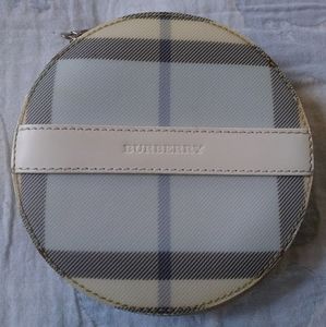 Burberry round coin purse